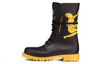 DIOR Ankle Boots Women's Black Yellow