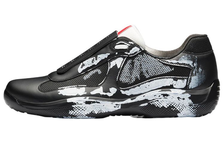 Cass x PRADA Sust4in Cushioning Anti-Slip And Wear-Resistant Low-Top Casual Shoes Unisex Space Black