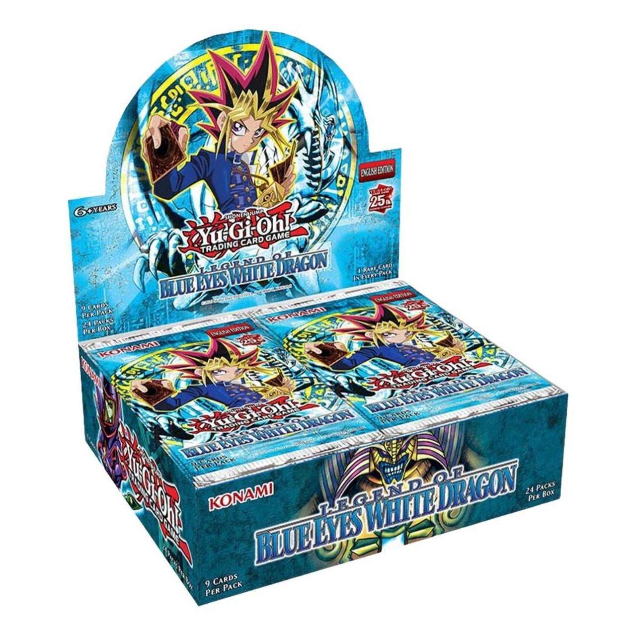 Yu-Gi-Oh! Legend of Blue Eyes White Dragon Booster Box 25th Anniversary Edition 083717860532