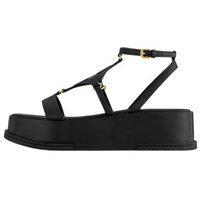 LOUIS VUITTON Maya Strap Sandals 5cm Women's Black