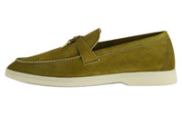 Loro Piana Summer Charms Walk Loafers Unisex Green
