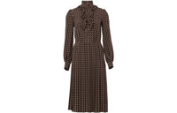 CELINE Long Sleeved Dresses Women's Brown
