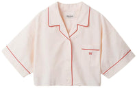 MIU MIU SS24 Shirt Women's Peach Pink