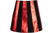 MIU MIU Leather Short Skirts Women's Red