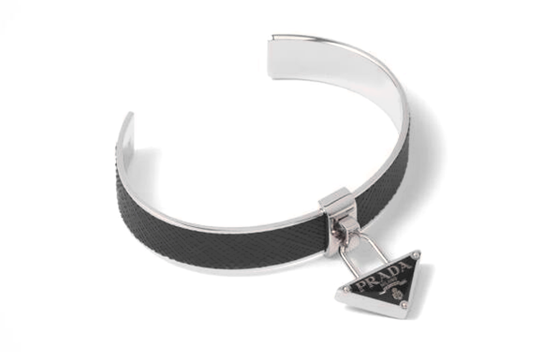PRADA Bangles Women's Black