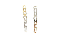 CHANEL Earrings Women's Gold, Silver