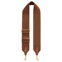 CELINE Wool Calfskin Shoulder Straps Women's Brown