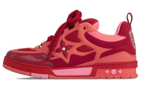 LOUIS VUITTON Skate Low-Top Skateboard Shoes Men's Red