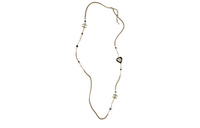 CHANEL Necklaces Women's Gold