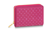 LOUIS VUITTON Calfskin Wallet Women's Fuchsia