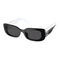 MIU MIU Logo print Rectangle frame Sunglasses