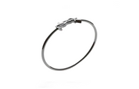 SAINT LAURENT 18K Gold Bracelets Women's Silver