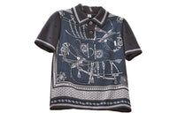 HERMES Polo Shirts Women's Blue