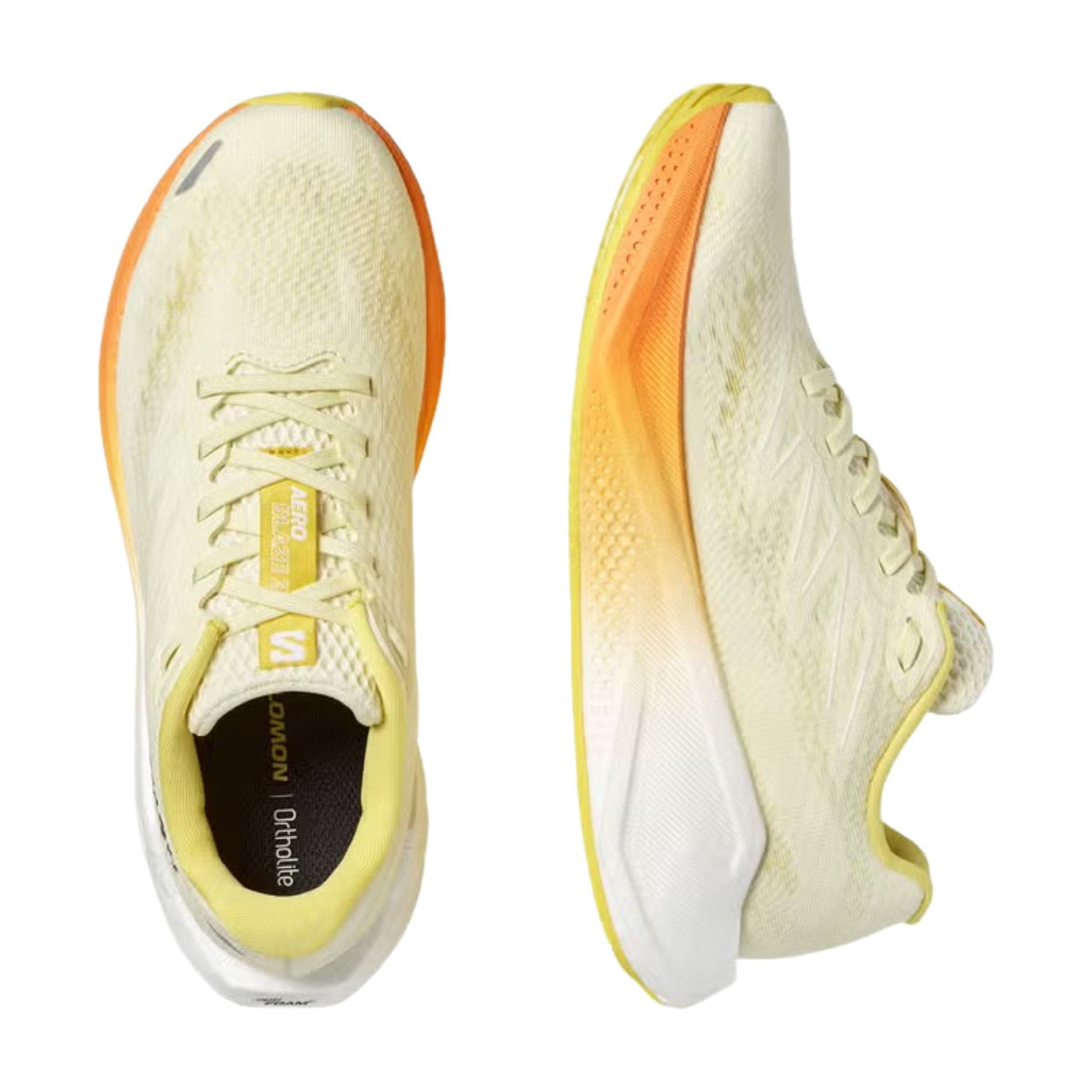 (WMNS) SALOMON Aero Blaze 3 'Transparent Yellow White' 491060