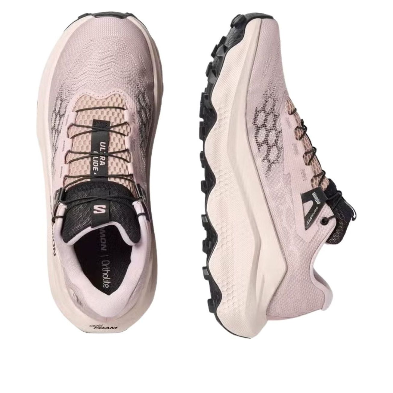 (WMNS) SALOMON Ultra Glide 4 'Shadow Gray Tapioca' 491492