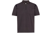 PRADA Polo Shirts Men Smoke Gray