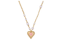 CHANEL Pearl Necklaces Women's Gold