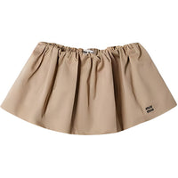 MIU MIU SS25 Casual Short Skirts Women's Khaki