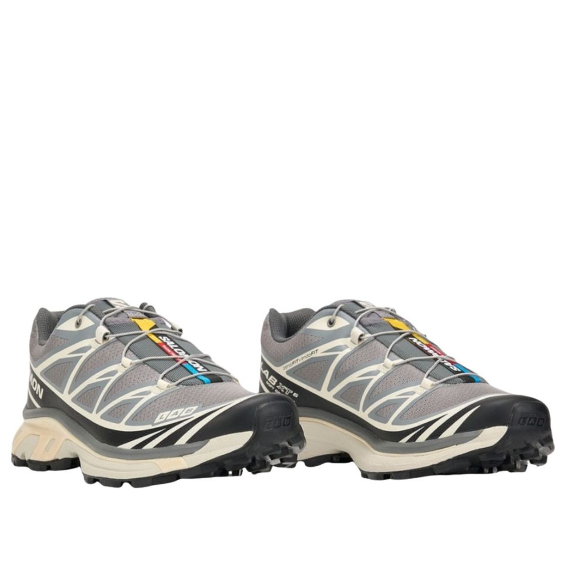 SALOMON XT-6 Recut 'Grey Black Vanilla' 492577