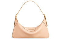 CELINE Soft Cowhide Shoulder Bag Handbag Shoulder Bag Women's Nude