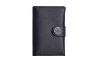 HERMES Evercolor Calfskin Card Holder Women's Midnight Blue/Blue