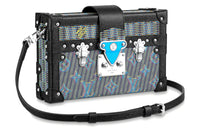LOUIS VUITTON Petite Malle Damier Monogram Lv Pop Blue