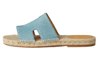 HERMES Stylish Sandals Men's Blue