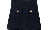 MIU MIU Casual Short Skirts Women's Blue
