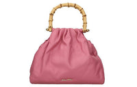 MIU MIU Leather Handbag Women's Pink