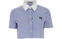MIU MIU SS24 Shirt Women's Blue