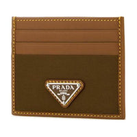 PRADA Logo Plaque Card Holder