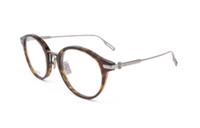 DIOR Acetate Irregular Shape Eyeglass Frames Men's Brown