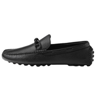 HERMES Alessandro Beanie Shoes Men's Black