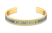DIOR Metal, Lacquered Bangles Women's Gold