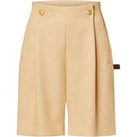 LOUIS VUITTON Casual Shorts Women's Beige