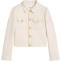 CELINE Jackets & Coats Women's White