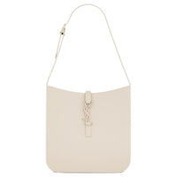 SAINT LAURENT Soft Rubber Handbag Shoulder Bag Women's Antique White Color