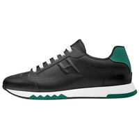 HERMES Low-Top Casual Shoes Men's Black