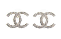 CHANEL Earrings Women's Silver