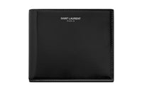 SAINT LAURENT Calfskin Wallet Men's Black