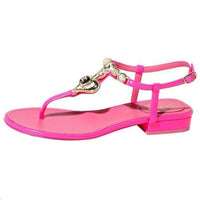 CHANEL Strap Sandals Women's Pink