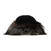 PRADA Wool Blend Beanies Women's Black