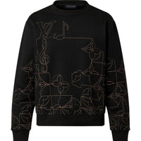 LOUIS VUITTON FW22 Sweatshirt Men's Black