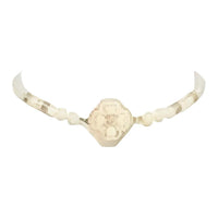 CHANEL Metal Resin Glass Pearl Crystal Necklaces Unisex White