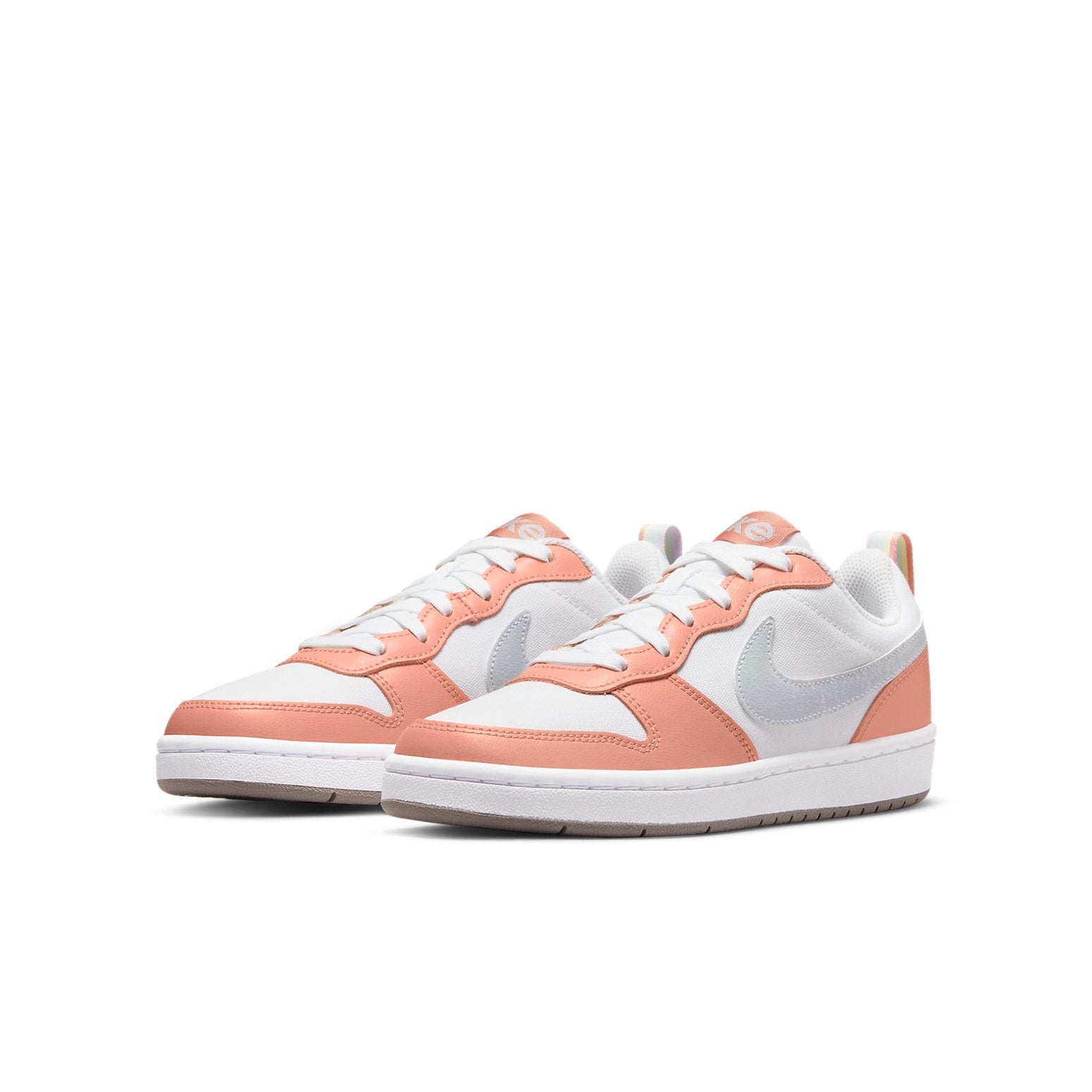 (GS) Nike Court Borough Low 2 SE 'White Light Madder Root' DM1216-100