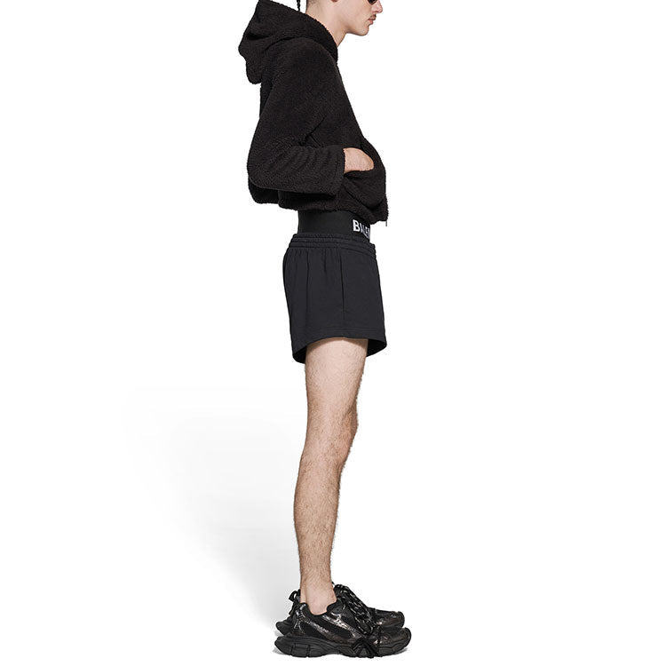 Balenciaga Running Shorts 'Black Faded' 744725TNVI61052
