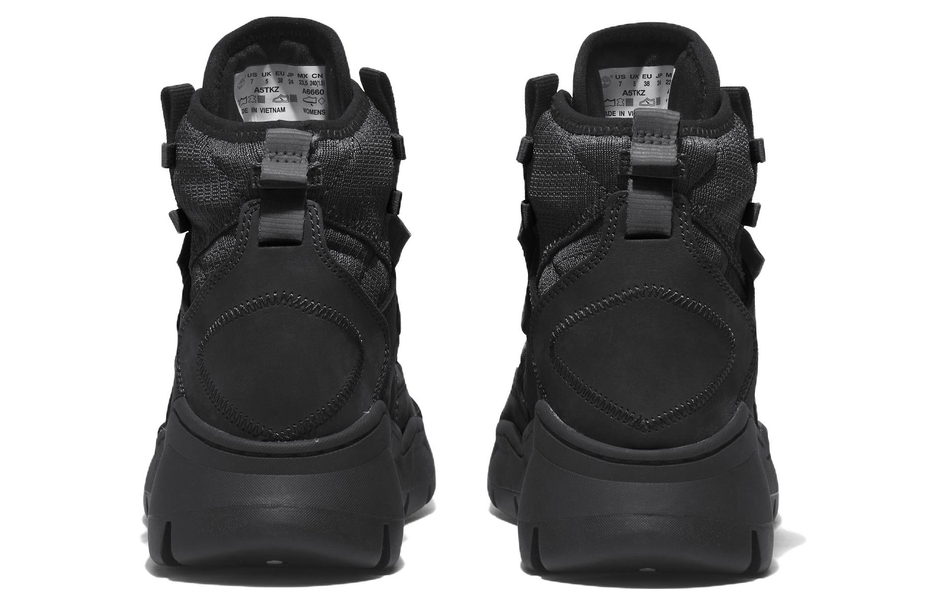 (WMNS) Timberland Earthkeepers by Rburn Timberloop Utility Boots 'Black Nubuck' A5TMM001