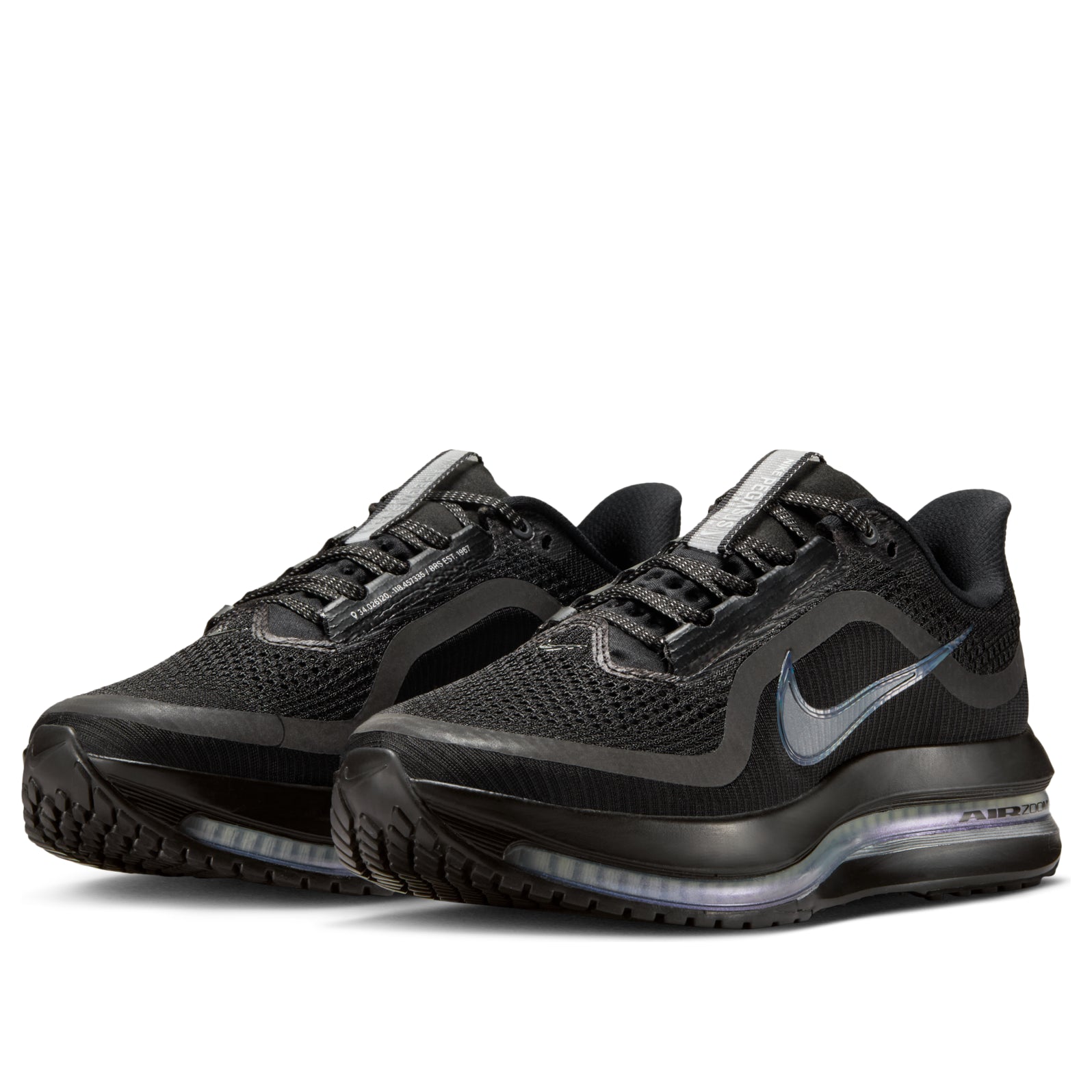 (WMNS) Nike Air Zoom Pegasus Premium 'Black Metallic Silver' HQ2593-004