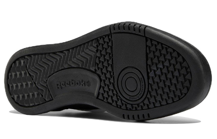 Reebok LT Court Cozy Wear-resistant Skateboarding Shoes Unisex White Black HP5361