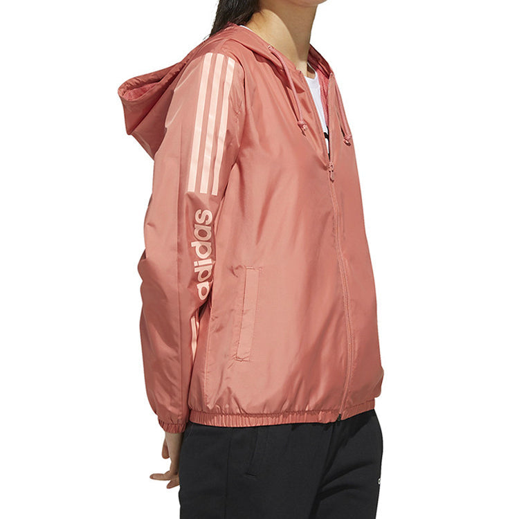 (WMNS) adidas neo CE 3S WB Casual Sports Jacket Pink EI4731